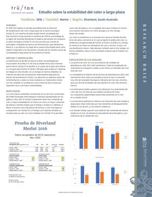 Estudio sobre la estabilidad del color a largo plazo