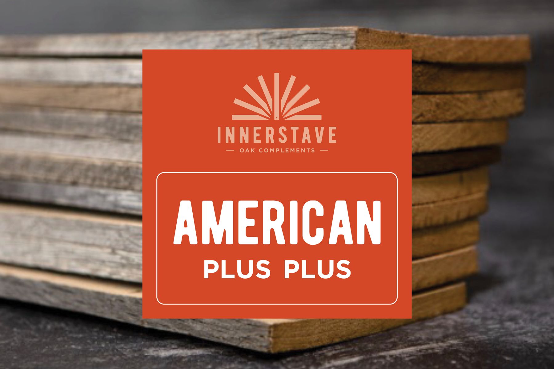 American Oak Tank Staves - Plus Plus Toast